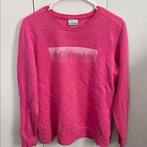 Columbia Women's Pink Crew Neck Sweater
